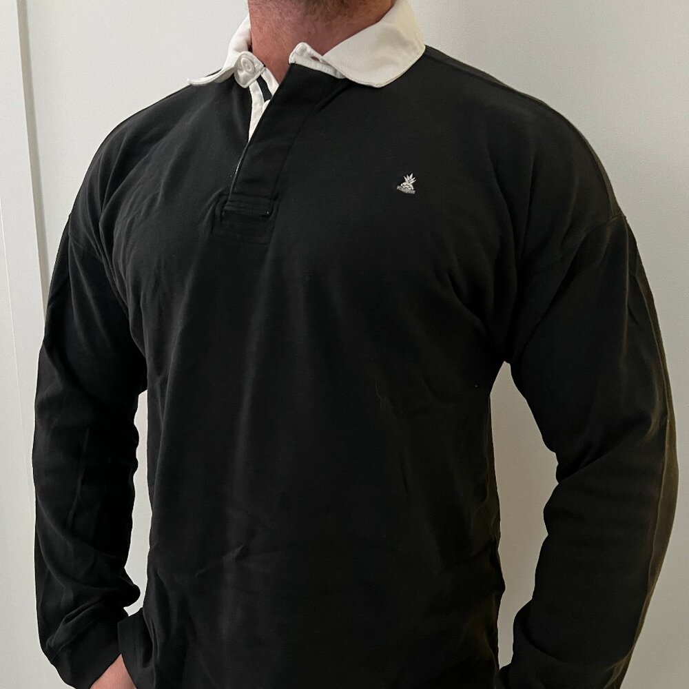 Chubbies - Long Sleeve Rugby - Black - Size L